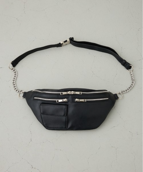 AZUL BY MOUSSY（アズールバイマウジー） ウエストポーチ ファスナー