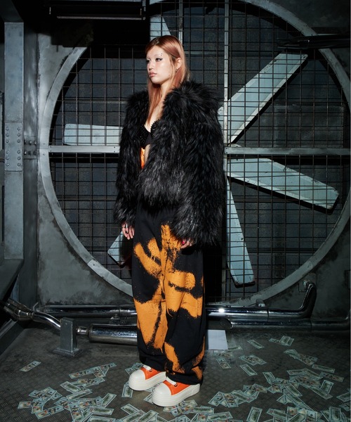 dollslutz ブルゾン アウター 「dollslutz」fake fur short blouson 