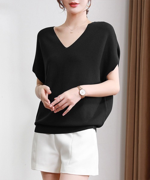 「Miniministore」 ノースリーブニット FREE ラベンダー レディース_画像3