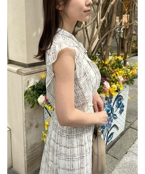 SNIDEL（スナイデル） ノースリーブワンピース 00 アイボリー