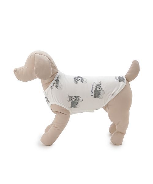 gelato pique（ジェラートピケ） 犬 服 「CAT＆DOG」シュナウザー柄