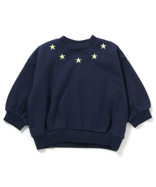 【新品未使用】サイズ2 レディース ラッセルノ 裏起毛トレーナー 1457 BREEZE（ブリーズ） トレーナー 「裏起毛」あったかロゴバリエーション