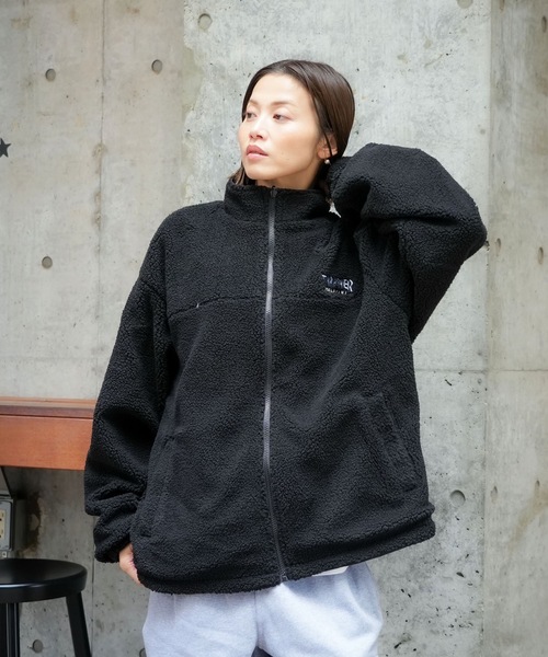 THRASHER（スラッシャー） コート ジャケット NYLON/BOA REVERSIBLE