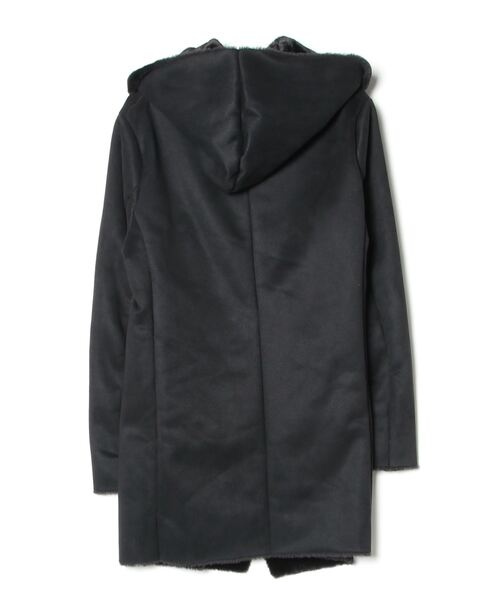 NO ID.（ノーアイディー） ムートンコート 2 ブラック メンズ