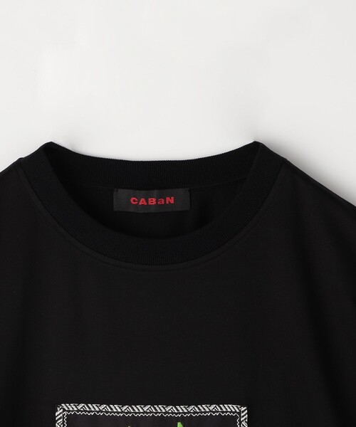 「CABaN」 半袖Tシャツ M ホワイト系その他 メンズの画像