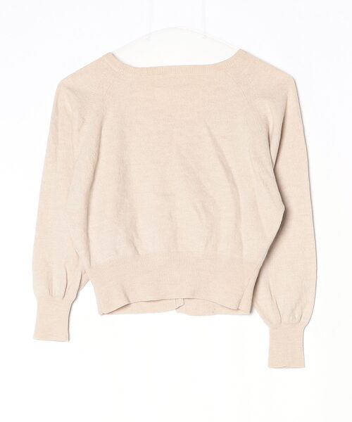 TSUMORI CHISATO（ツモリチサト） ニットカーディガン 2 ベージュ
