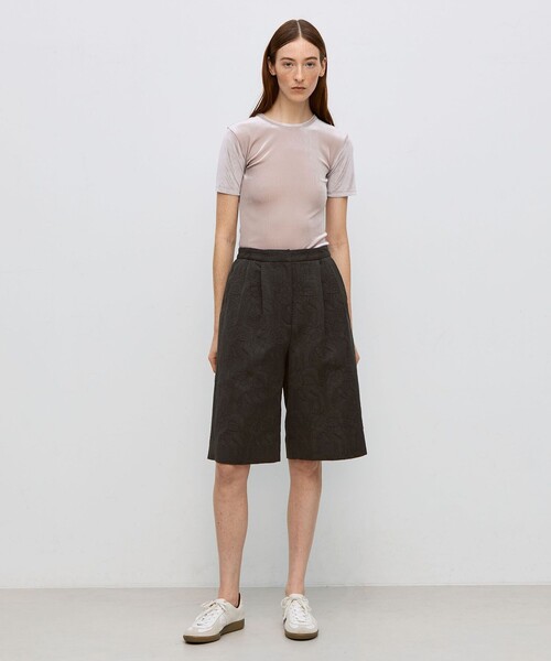 「BACCA」 ハーフパンツ 34 ホワイト レディース_画像2