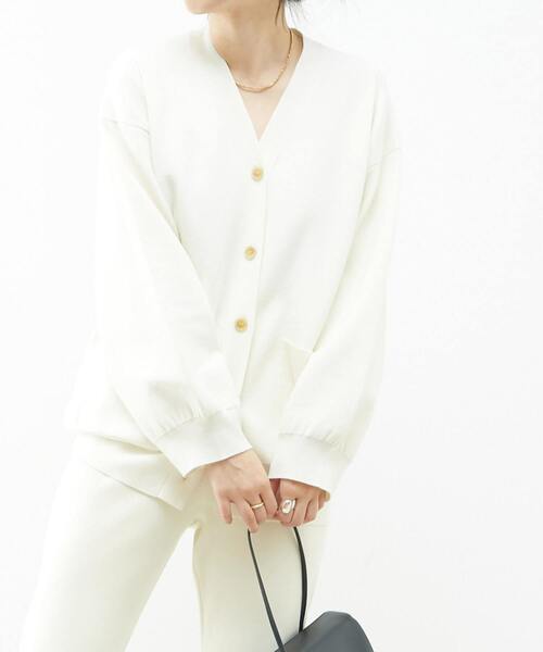 martinique（マルティニーク） ニットカーディガン FREE ホワイト