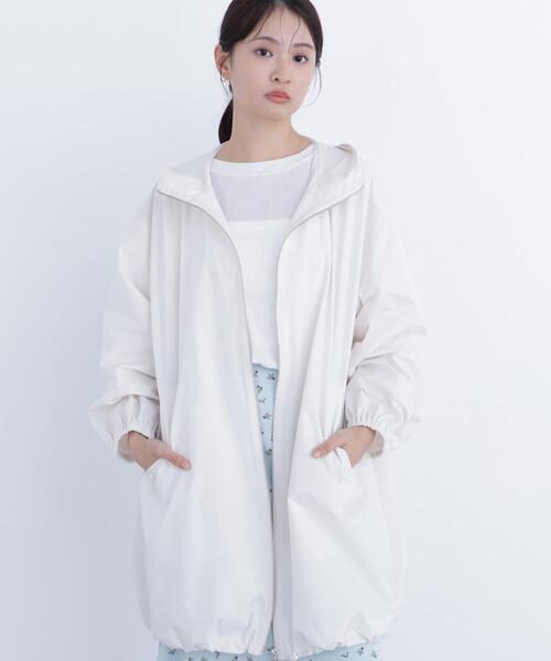 ナチュラルビューティーベーシック ホワイト フード付きジャケット♡新品 N.Natural Beauty Basic（エヌ ナチュラルビューティーベーシック