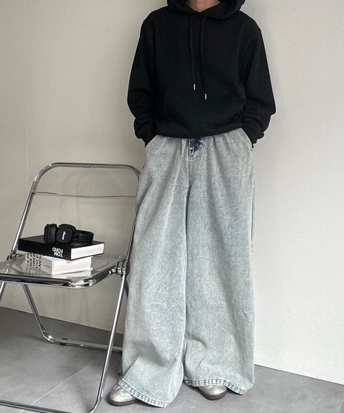 「CREARE -LINO-」 デニムパンツ L ブルー系その他2 メンズ_画像3