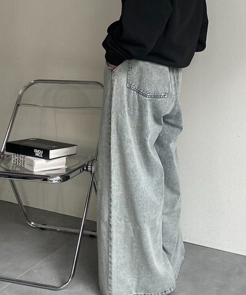 「CREARE -LINO-」 デニムパンツ L ブルー系その他2 メンズ_画像5