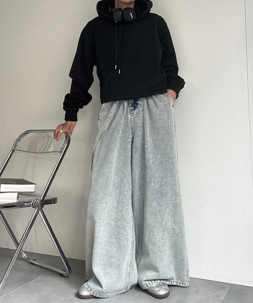 「CREARE -LINO-」 デニムパンツ L ブルー系その他2 メンズ_画像7