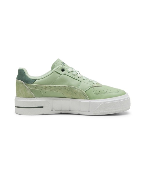 「PUMA」 ローカットスニーカー 22.0cm グリーン レディース_画像8