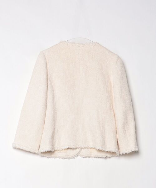 THE SHINZONE（ザ シンゾーン） ツイードジャケット 36 ホワイト