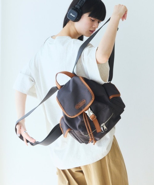 デイバック リュック OUTDOOR PRODUCTS × Firsthand/アウトドアプロダクツ 「新色追加」 別注 配色デザイン ミニリュックの画像
