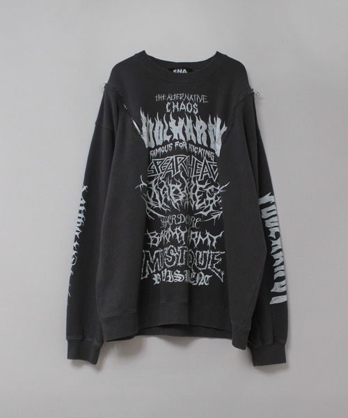 RNA（アールエヌエー） トレーナー スウェット M2634 ショルダーZip