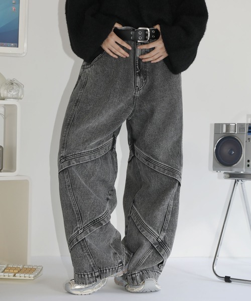 [MSG] Denim брюки M серый мужской 