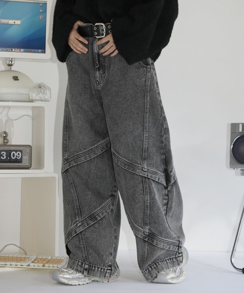 [MSG] Denim брюки M серый мужской 