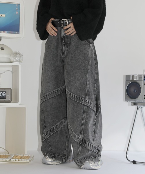 [MSG] Denim брюки M серый мужской 