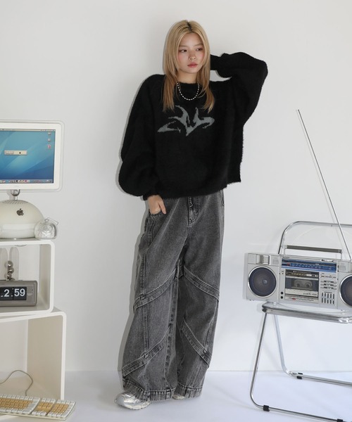 [MSG] Denim брюки M серый мужской 