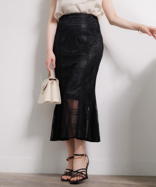 「LIPSERVICE」 ロングスカート S ブルー レディース_画像8