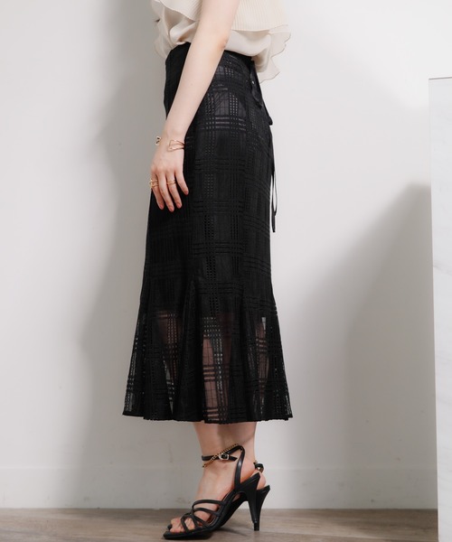 「LIPSERVICE」 ロングスカート S ブルー レディース_画像9