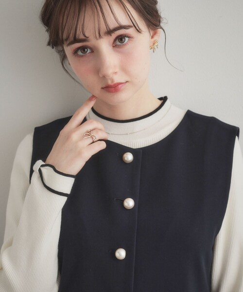 Couture Brooch（クチュール ブローチ） ベスト ジレ 「ハレの日・通勤