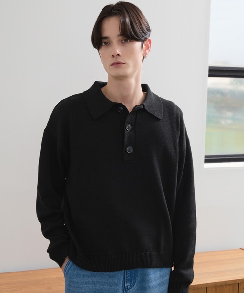 crepuscule（クレプスキュール） ポロシャツ crepuscule / Knit Polo