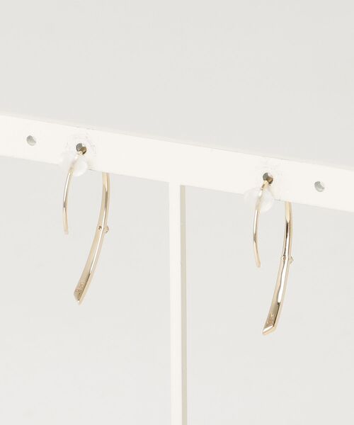 VENDOME AOYAMA（ヴァンドーム青山） ピアス K10YG ブラウン