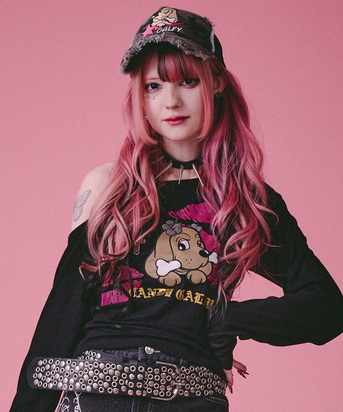 GALFY（ガルフィー） メッシュキャップ キャップ 帽子 星のわんちゃん