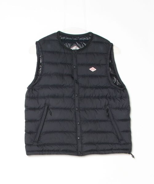 DANTON ブラウン ダウンベスト　36 dt-a0565nrp-04.jpg