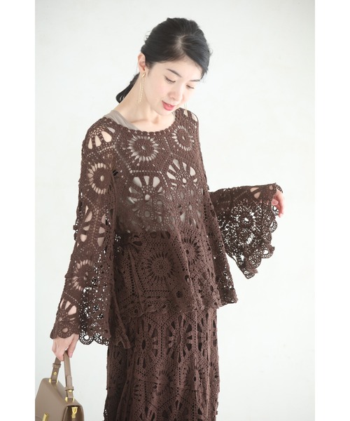 「CAWAII」 セットアップ FREE ブラウン レディース_画像3