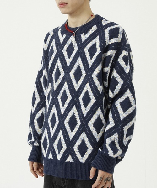 「WESTBOY」 長袖ニット X-LARGE グリーン メンズ_画像4