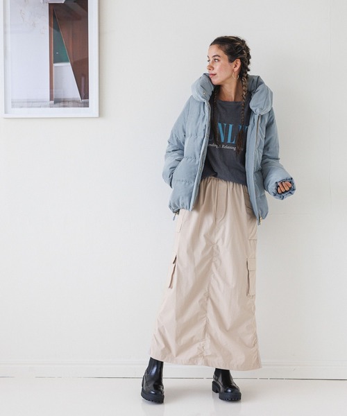 「BAYFLOW」 ジャケット SMALL モカ レディース_画像9