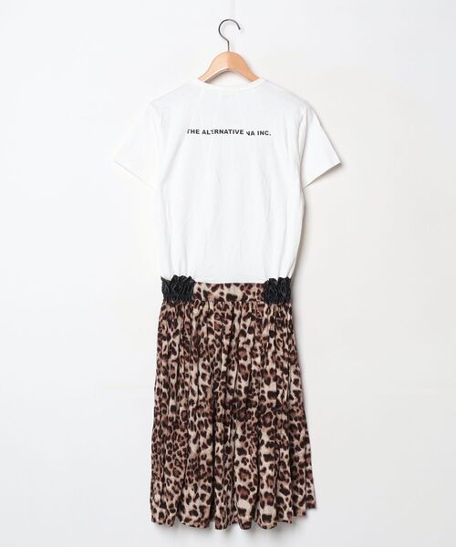 「RNA」 ドッキングワンピース M ベージュ レディース_画像2