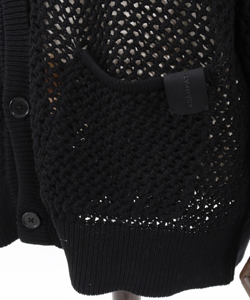 「ADAM PATEK」 ニットカーディガン 1 ブラック レディース_画像8