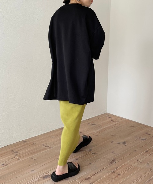 「wee9s」 プリーツスカート FREE アイボリー レディース_画像6