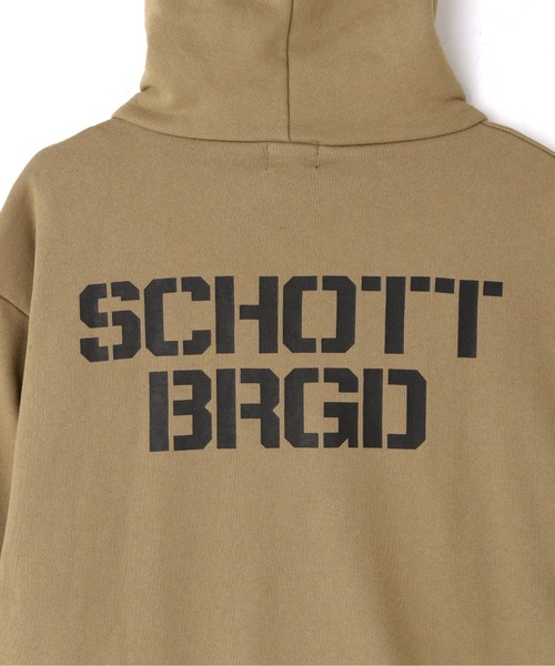 「schott」 プルオーバーパーカー 2XL ブラック メンズ_画像3