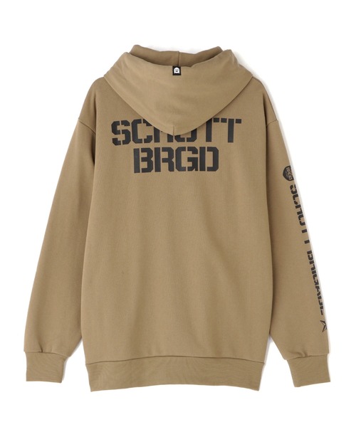 「schott」 プルオーバーパーカー 2XL ブラック メンズ_画像9