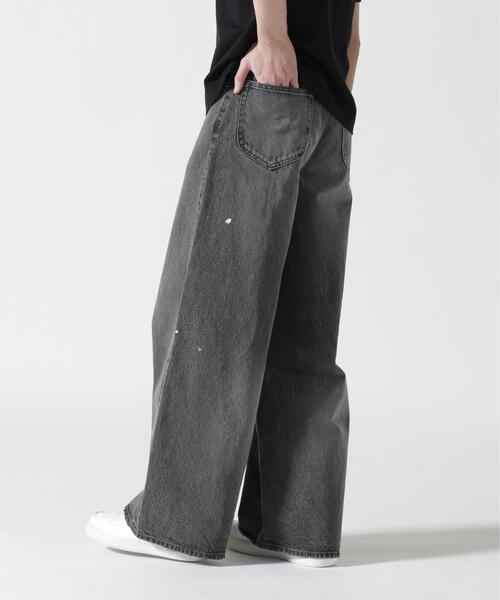 ワイドパンツ ジーンズ MASU/エムエーエスユー/MB BAGGY JEANS VINTAGE/B26U6PL002 メンズ レディースの画像