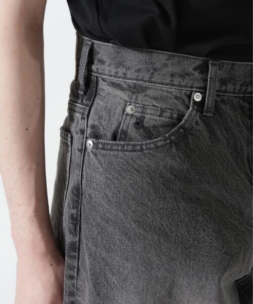 ワイドパンツ ジーンズ MASU/エムエーエスユー/MB BAGGY JEANS VINTAGE/B26U6PL002 メンズ レディースの画像