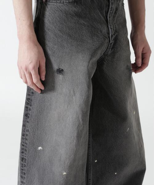 ワイドパンツ ジーンズ MASU/エムエーエスユー/MB BAGGY JEANS VINTAGE/B26U6PL002 メンズ レディースの画像