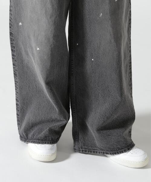 ワイドパンツ ジーンズ MASU/エムエーエスユー/MB BAGGY JEANS VINTAGE/B26U6PL002 メンズ レディースの画像