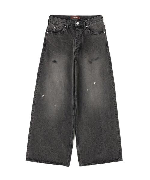 ワイドパンツ ジーンズ MASU/エムエーエスユー/MB BAGGY JEANS VINTAGE/B26U6PL002 メンズ レディースの画像