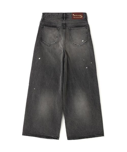 ワイドパンツ ジーンズ MASU/エムエーエスユー/MB BAGGY JEANS VINTAGE/B26U6PL002 メンズ レディースの画像