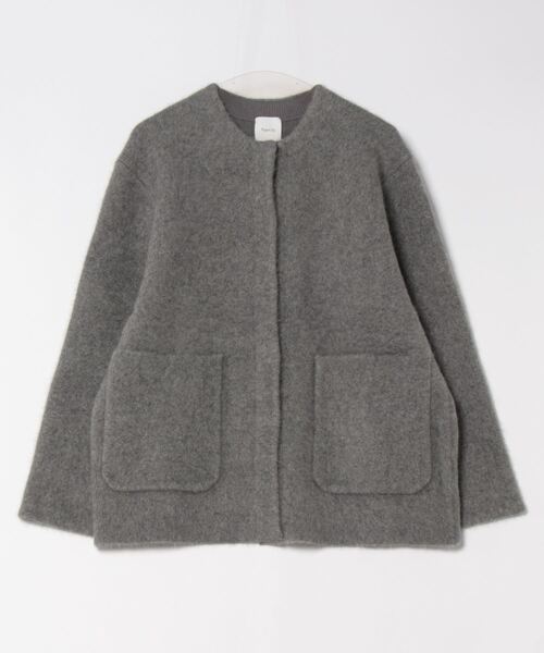「A part by」 ニットカーディガン FREE グレー レディース_画像2