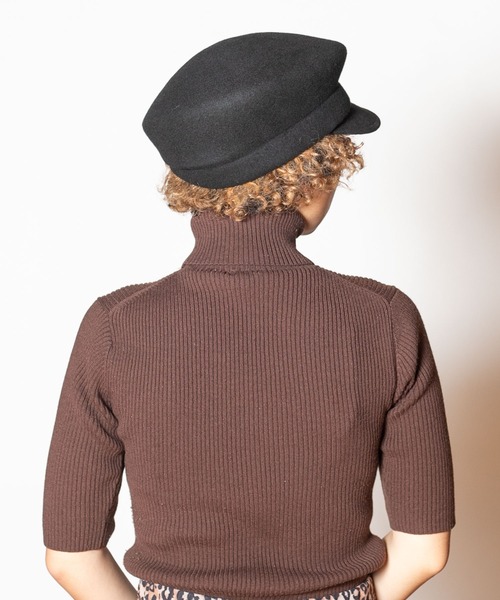 「CA4LA」 キャップ ONESIZE ブラック レディース_画像4