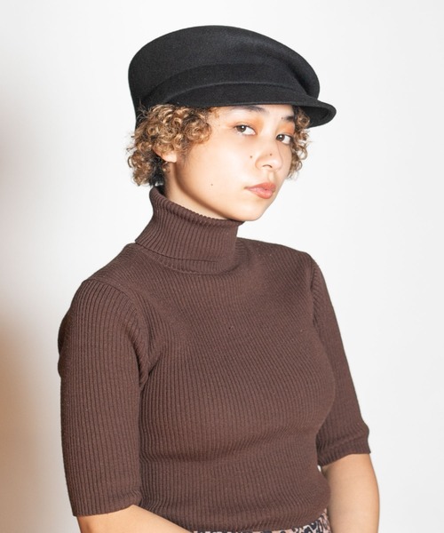 「CA4LA」 キャップ ONESIZE ブラック レディース_画像5