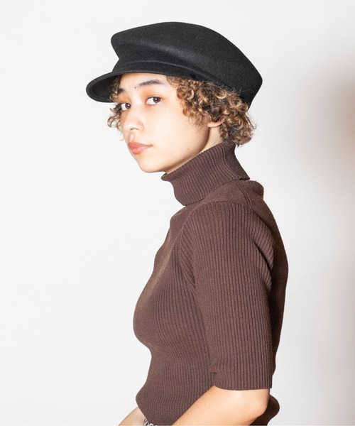 「CA4LA」 キャップ ONESIZE ブラック レディース_画像6