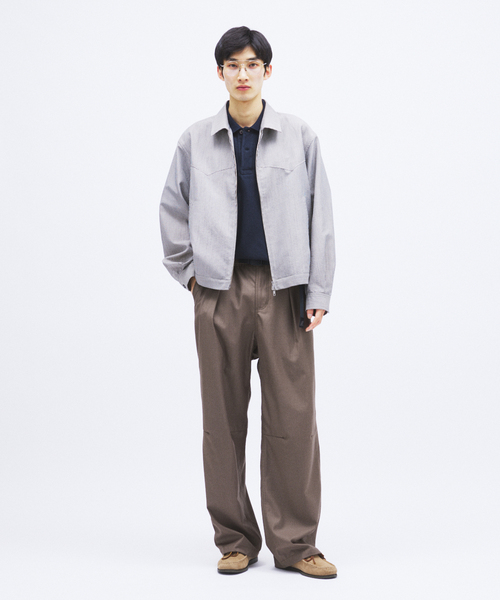 Gramicci（グラミチ） スラックス 別注 ストレート タック スラックス